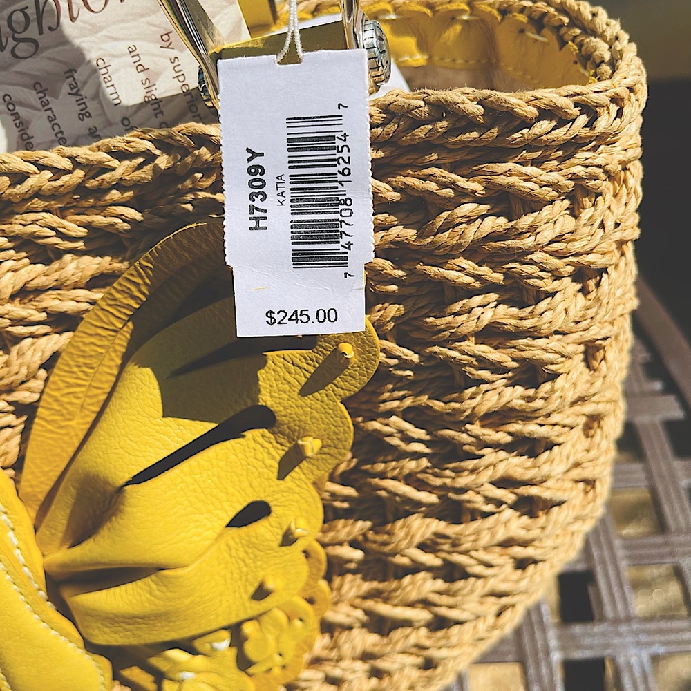 Brighton straw bag NEW